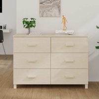 Sideboard Honey 113x40x80 cm Solid Wood Pine