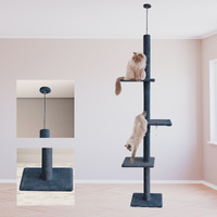 Cat Tree Scratching Post House Furniture Bed Luxury Plush Play 230cm
