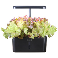 PLANTCRAFT 8 Pod Indoor Hydroponic Growing System, with Water Level Window & Pump