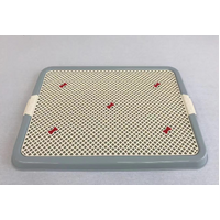 Portable Dog Potty Training Tray Mat Pet Puppy Toilet Trays Loo Pad