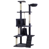 193cm Cat Scratching Tree Post Sisal Pole Scratching Post Scratcher Tower Condo