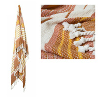 J.Elliot Home Zella Cotton Throw Rug Multi