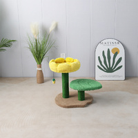 2 Level Camelia Flower Cat Scratching Tree