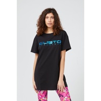 Oversized Front Print T-Shirt Women