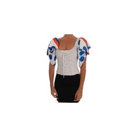Dolce & Gabbana Polka Dot Bustier Blouse Women