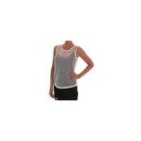 DOLCE & GABBANA Transparent Net Tank Top Women