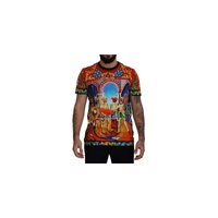 Majolica Soldier Print Crewneck T-Shirt Men