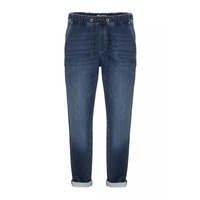 Fred Mello Four-Pocket Denim-Effect Cotton Pants Men