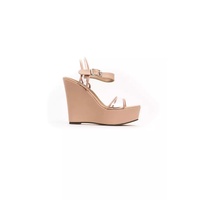 Wedge Sandal with Platform and Ankle Strap Women