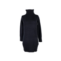 Yes Zee Womens Turtleneck Knit Dress with Brand Logo Women