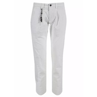Zee Chino Trousers with Pleats and Five Pockets Men