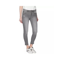 Womens Push-Up Jeggings with Ruined Effect Details Women