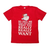 New Funny Adult Xmas Christmas T Shirt Tee Mens Womens 100% Cotton Jolly Ugly, Tell Me What You Want