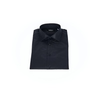 Front Closure Slim Fit Shirt with Italian Collar
