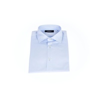 Front Closure Slim Fit Shirt with Italian Collar