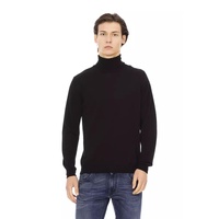Baldinini Monogram Turtleneck Sweater