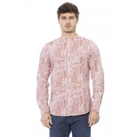 Regular Fit Mandarin Collar Shirt