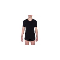 Luxury Designer Black T-shirt - Crew Neck