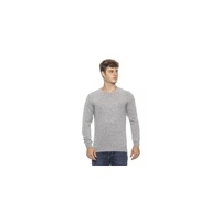 Crew Neck Solid Color Sweater