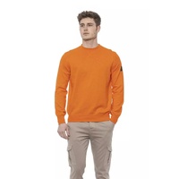 Solid Color Crewneck Man Sweater
