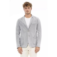 Button Closure Jacket with Front Pockets