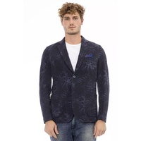 Classic Button Closure Fabric Jacket with Front Pockets