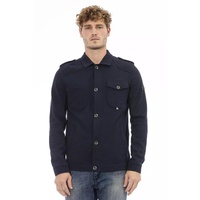 Waterproof Jacket with Braces and Button Closure