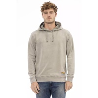 Hooded Sweatshirt with Long Sleeves and Ribbed Hem