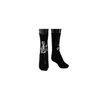 Floral Crystal Embellished Stockings Socks