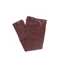 Logo-Embroidered Chino Trousers with Front and Back Pockets