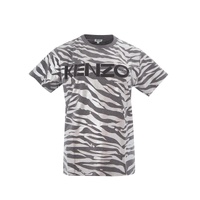 Kenzo Animalier Print Cotton T-Shirt