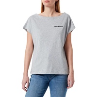 Love Moschino Logo Cotton T-Shirt with Heart Applique