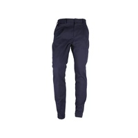 Milano Wool Blend Trousers with Button and Zip Closure