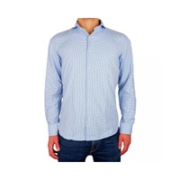 Milano Houndstooth Textured Cotton Shirt