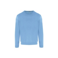 Malo Roundneck Sweatshirt in Ice Blue Cashmere