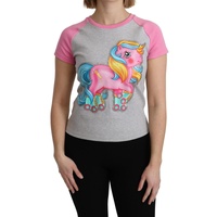Moschino Couture Crew Neck T-shirt with My Little Pony Motif