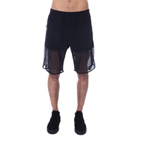 Short Transparent Textil Logo Shorts