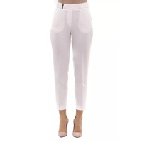 Regular Waist Trousers with Elastic Band