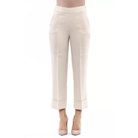 High Waist Palazzo Soft Pants with Pockets and Side Zip