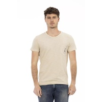 Short Sleeve T-shirt with Chest Pocket Print