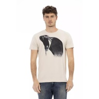 Short Sleeve T-shirt with Round Neck - Front Print