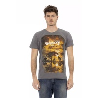 Short Sleeve T-shirt with Front Print