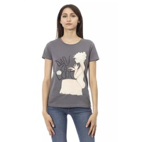 Short Sleeve T-shirt with Front Print