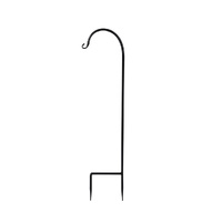 Shepherd Hook Crook Garden Hanging Wedding Plants Bracket Bird Feeder