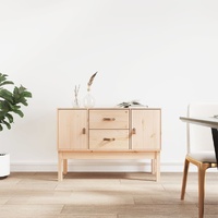 Sideboard 110x40x78 cm Solid Pine Wood