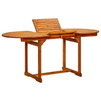 Garden Dining Table Solid Acacia Wood