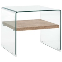 Coffee Table Clear Tempered Glass
