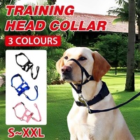 Dog Training Head Collar Halter Stop Pulling Training Tool Harness Strap Leader