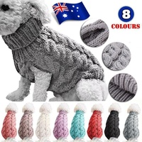Puppy Dog Jumper Winter Warm Knitted Sweater Pet Clothes Small Dogs Coat Thermal