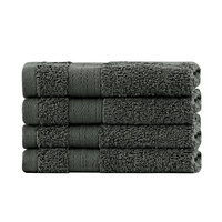 Bath Towel Set - 4 Piece Cotton Washcloths